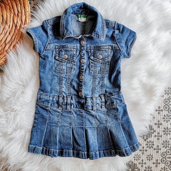 United Colors of Benetton Denim Dress - Picture 1 of 6